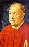 Jan Van Eyck Portrait of Cardinal Niccolo Albergati painting